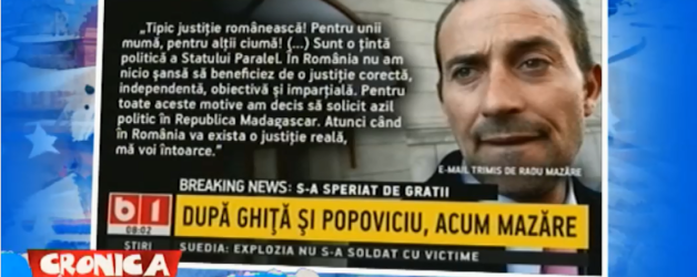 Politicieni fugiti din tara – 28.02.2018