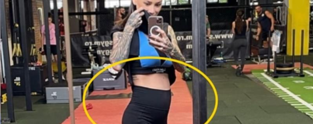 Roxana Vancea merge la sală în luna a 7-a de sarcină. Bravo ei! Eu sunt de ani buni în luna a 9-a, fără sarcină, și tot nu-mi fac curaj