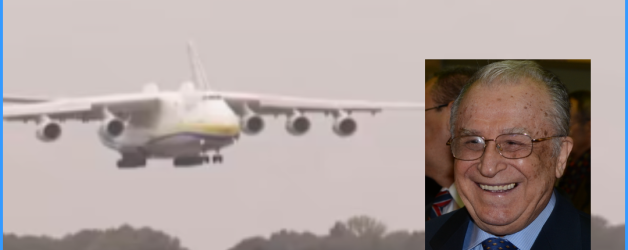 Surse: avionul Antonov AN-225  s-a întors la București după ce l-au găsit pe Ion Iliescu ascuns în trenul de aterizare