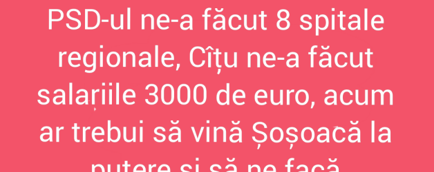 Șoșoacă premier!