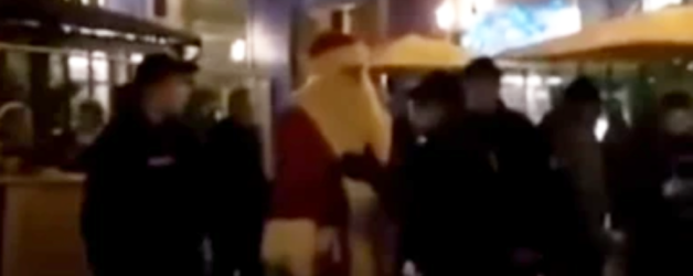 Moş Crăciun, arestat la un târg în Germania pentru că nu avea mască. Curajoasa senatoare Diana Șoșoacă îi va lua locul