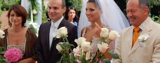 Rareș Bogdan: „Soția mea a plâns când au criticat rochia ei de mireasă, au zis că e kitchoasă”. Ei, lasă că nici ginerică nu a avut un costum elegant, roz