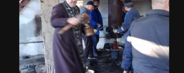 Popa care a sfințit instalația de apă de la Motru va fi demis, deoarece aceasta tot nu merge!