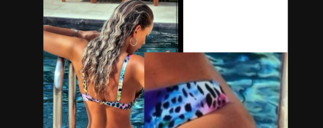 Bianca Drăgușanu și-a șters o bucată de slip în Photoshop în timp ce executa o operație de unduire a trupului fără anestezie