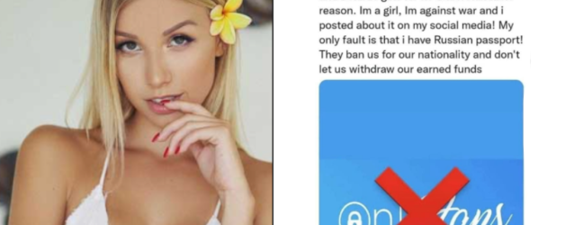 OnlyFans a blocat accesul fetelor din Rusia și Belarus. Abia ăsta e un motiv pentru declanșarea celui de-al Treilea Război Mondial