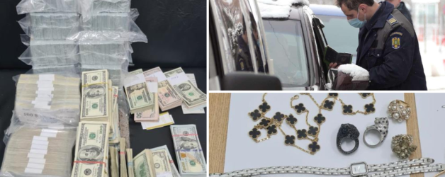 O familie de ucraineni a încercat să treacă granița in România cu 1,6 milioane de dolari și bijuterii de 900.000 de euro. Să-i preia ÎPS Teodosie în gazdă