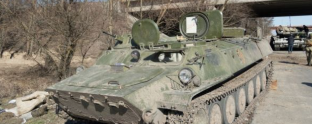 Tancurile rusești au protecție  făcută din cofraje de ouă! Încă puțin și se va afla că multe trag cu cornete de hârtie