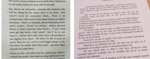 Învățătoarea care le-a scris părinților cu greșeli gramaticale mai e și plagiatoare, pentru că la „șkoala veți” așa se cere