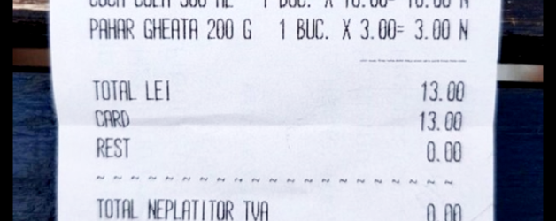 Un turist din Mamaia a fost taxat pe nota de plată pentru gheața din pahar! Bine că nu mai consumă Băsescu gheață, că își lăsa averea pe litoral