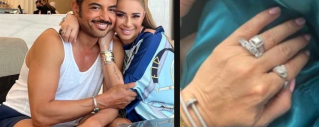 Anamaria Prodan a primit inelul de logodnă de la iubi. Pare ceva foarte scump, cu diamant, dar încă nu am verificat dacă au așa ceva și în bazar la Istanbul