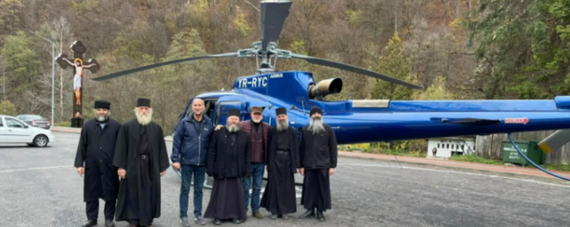 La mănăstire în România. A venit momentul ca Mercedes să facă și elicoptere, dacă vrea să reziste pe piață