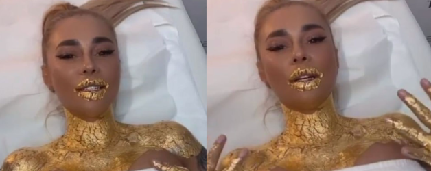 Anamaria Prodan face băi de aur de 24 de karate „pentru hidratare”. Să ne ierte doamna, dar fără o baie într-un butoi cu cristale Swarovski tot deshidratată va rămâne