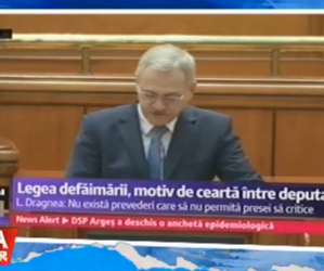 Dragnea si Legea defaimarii – 07.03.2016