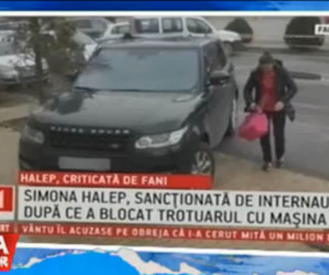 Halep a blocat trotuarul – 23.03.2016