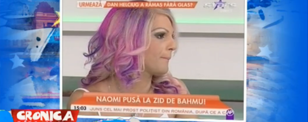 Naomi pusa la zid de Bahmu – 26.10.2016