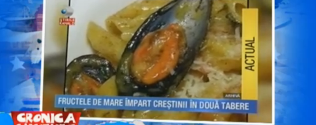 Fructele de mare si postul – 07.12.2016