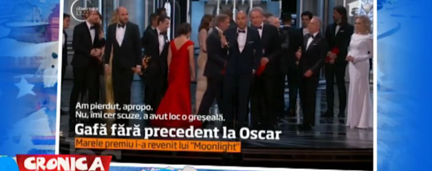 Gafa la Oscar – 01.03.2017