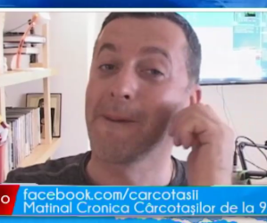 Cronica Carcotasilor live pe Facebook