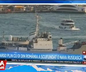 Un cargo plin de oi a scufundat o nava ruseasca – 03.05.2017