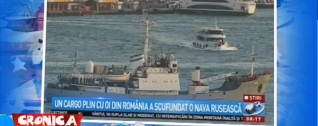 Un cargo plin de oi a scufundat o nava ruseasca – 03.05.2017