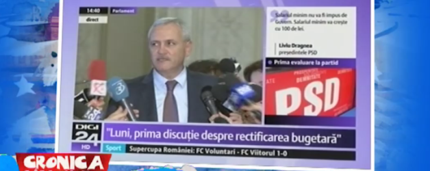 Dragnea a rupt prietenia cu Antena3 – 13.09.2017