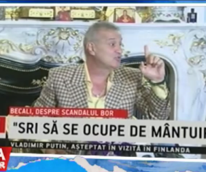 Becali: „SRI sa se ocupe de mantuire” – 13.09.2017